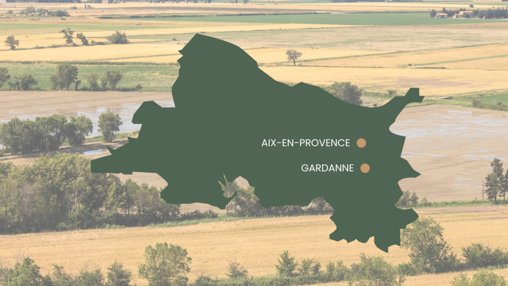 Carte Gardanne article où acheter à 30 minutes d’Aix Abriculteurs