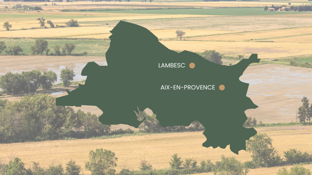 Carte Lambesc article où acheter à 30 minutes d’Aix Abriculteurs